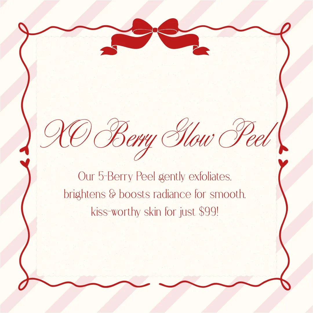 XO Berry Glow Peel Facial in Northborough, MA